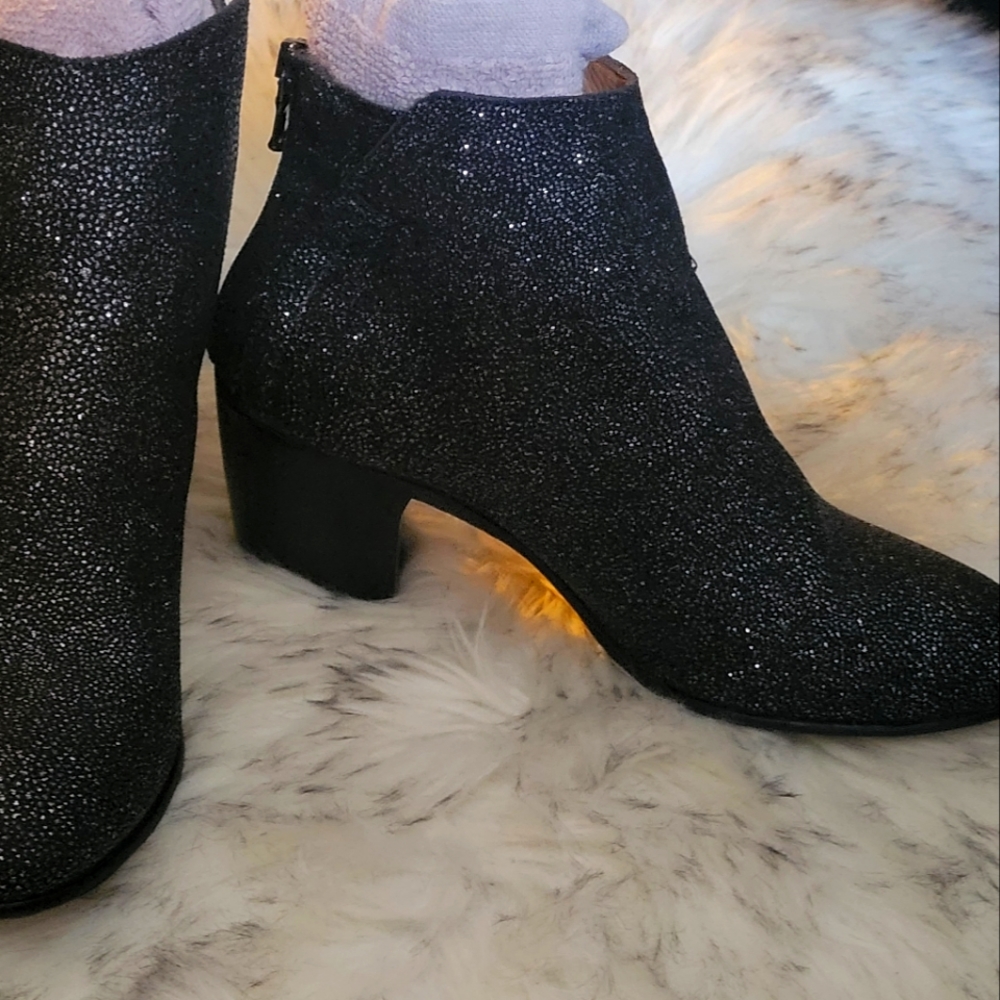 Ron White Ankle Boots Onyx Sparkle